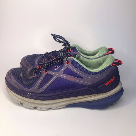 hoka one one purple